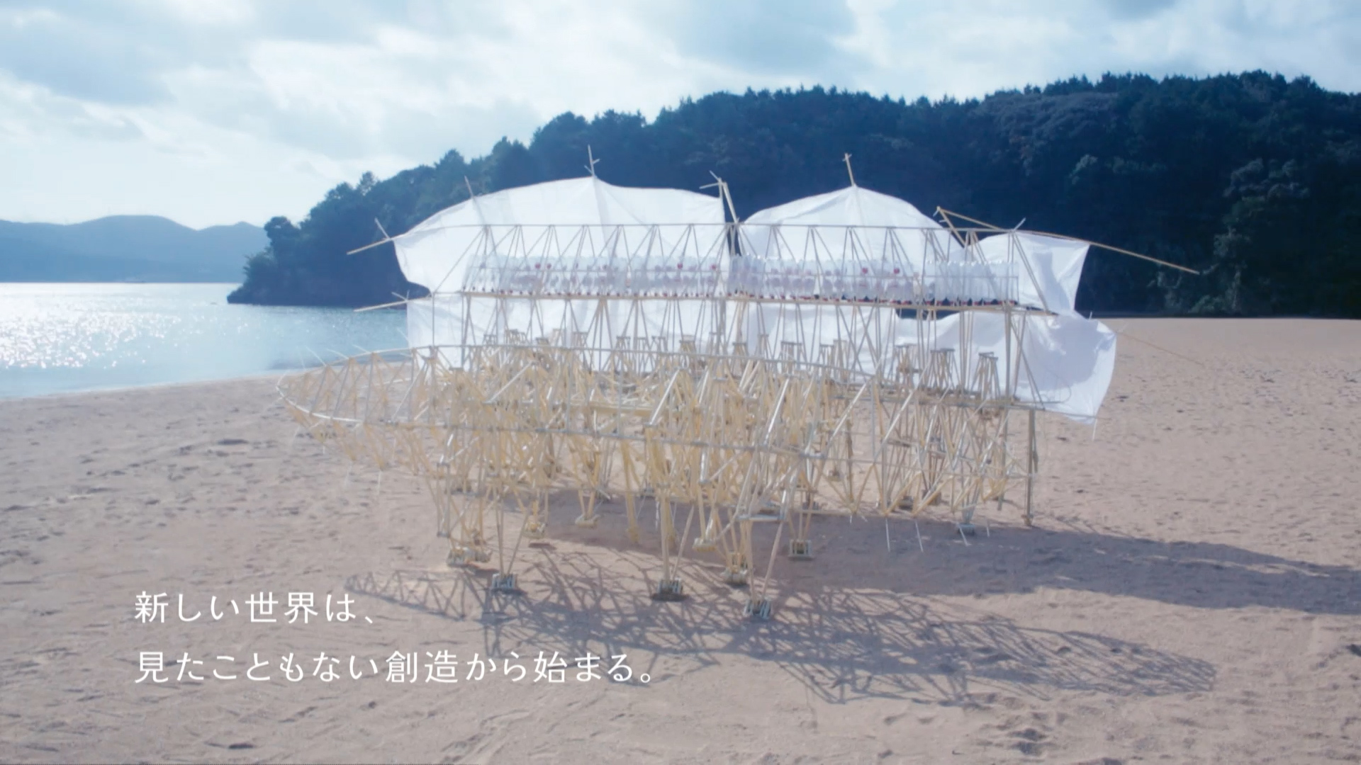 中外製薬 CM「風で吹きこまれるいのち」篇 演出